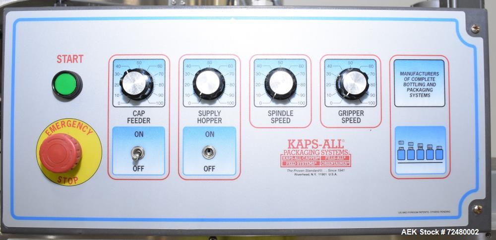 Kaps-All A6 Automatic Inline 6-Spindle Capper